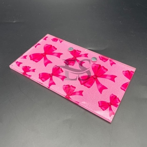 Nouvelle arrivée Carreau de cils durable avec nœud rose Carreaux de cils en acrylique de couleur et de design personnalisé Carreau de fabrication de cils en plaque - Product Image 1