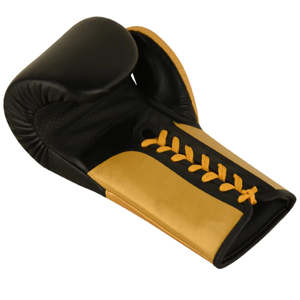 Gants de boxe à lacets en cuir véritable, nouveau modèle OEM 2026, design et logo personnalisés, dernier style, gants de kickboxing, équipement de combat CP-BG-47 - Product Image 3