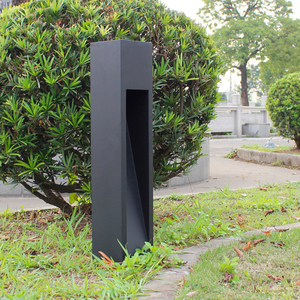 Die-Cast IP54 Aluminium 10W Black Outdoor LED <b>Path</b> <b>Light</b> Bollard with 1-Year Warranty Singapore Garden Lighting - Product Image 2