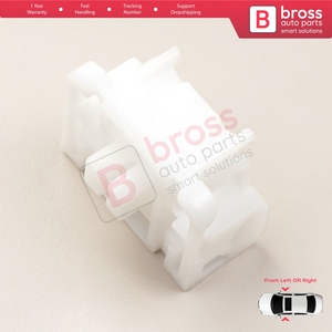 Clips de lève-vitre BWR701 avant gauche ou droit pour A3 MK2 8P 8PA 8P1 2003-2013 Hatchback Coupé Sportback - Product Image 6