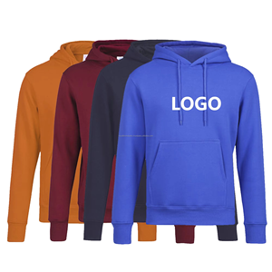 Sudadera con capucha de felpa francesa con logotipo personalizado para hombre, ropa informal en blanco, Jersey, ropa de calle de gran tamaño, sudadera con capucha para hombre - Product Image 1