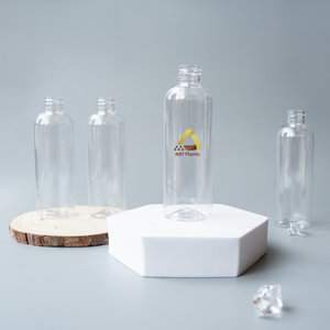 Personnalisé 100ml pour flacon pulvérisateur transparent en PET pour shampooing et brume pour visage pour emballage d'essence - Product Image 2