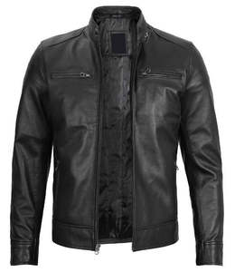 Chaqueta de Motocicleta Unisex de Cuero Resistente al Viento, Nueva Tendencia 2026, Fabricación Personalizada OEM ODM al por Mayor - Product Image 4