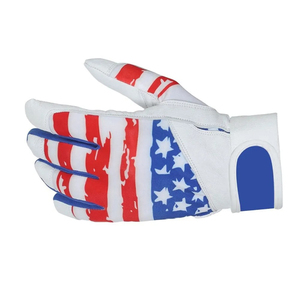 Gants de baseball personnalisés avec logo, gants de frappe à manchette longue pour adultes, gants de softball ODM OEM, gants avec fermeture à sangle en polyester - Product Image 6