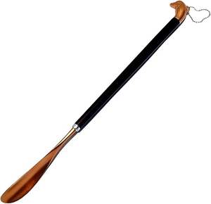 El mejor proveedor personalizado cuerno zapato cuerno y calzador largo latón macizo con logotipo - Product Image 2