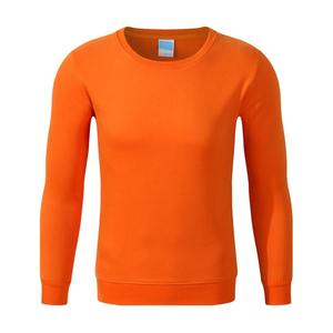 OEM 330g col rond polaire hommes vêtements de marque tricots coton personnalisé pull en tricot hommes sweats à capuche à manches longues - Product Image 4