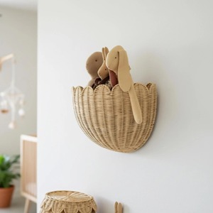 Panier de rangement multifonctionnel en rotin naturel tressé à la main, en forme d'animal, écologique et moderne, fabriqué à Hanoï, Artex Green Earth - Product Image 1