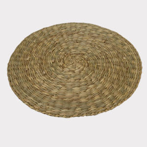 High Quality Woven Bamboo and PC Straw Mat Unique Wedding Decor Item Seagrass Placemat <b>Kitchen</b> <b>Accessories</b> Table Pad Type - Product Image 6