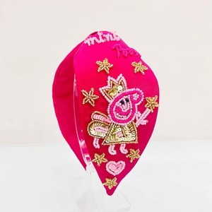 Elegant Beaded <b>Headband</b> For Women Girls Fashion Hair Accessories With Handmade Unique Colorful Beads Design Durable Comfortable - Product Image 1