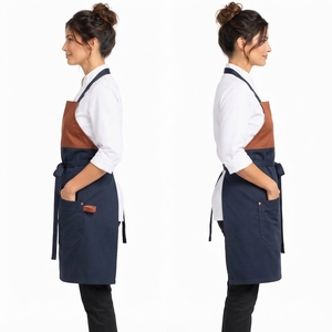 Tablier de Chef Moderne pour Femme, Vêtement de Travail de Cuisine, Conception Personnalisée, Tissu Respirant, Bretelles Réglables, Ajustement Confortable, Tenue de Restaurant - Product Image 5