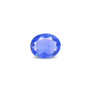 Zafiro Azul - 3.49 Quilates, Gema Natural Facetada, Efectos Ópticos Calibrados, Color Azul Real, Tamaño 10mm, 8mm Tratado Térmicamente, Suelto - Product Image 1
