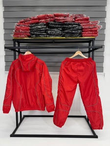 Custom Men Windbreaker <b>Tracksuit</b> Sportswear Set Windproof Running Suit Outdoor Training Outfit <b>Tracksuits</b> OEM Available - Product Image 4