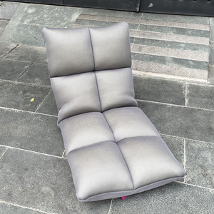 Sillón Reclinable Contemporáneo/Moderno con Estructura de Madera/Metal, Cojín Gris y Función de Masaje GB68014 - Product Image 5