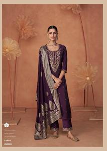 ชุดแฟนซีนักออกแบบสมัยใหม่กางเกง kurti เนื้อหนืดสียอดเยี่ยมพร้อมงานเย็บปักถักร้อยคุณภาพสูงช้อปปิ้งออนไลน์อินเดีย - Product Image 6