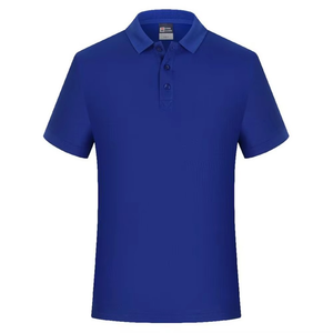 T-shirt de travail imprimé confortable pour homme, haute qualité, respirant, col décontracté, manches courtes, en spandex/polyester, impression en gros - Product Image 4