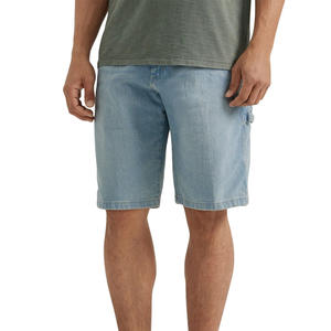 Short en jean lavé à l'acide pour hommes personnalisé Service OEM Impression Étiquette de broderie Options de marque personnelle Commande en gros - Product Image 1