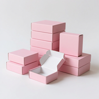 Boîtes postales en carton ondulé personnalisées en gros avec revêtement UV gaufrage 2mm d'épaisseur emballage en carton de papier impression 4C pour chaussettes