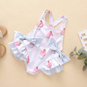 Maillots de bain pour bébés filles de 0 à 5 ans, maillots de bain pour filles avec volants - Product Image 6
