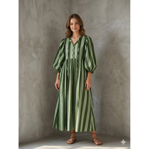 Light Green <b>Boho</b> Maxi <b>Dress</b> Diamond Decoration Empire Slits Breathable Fabric XS for <b>Summer</b> Holidays Club Dinner Celebrations - Product Image 1