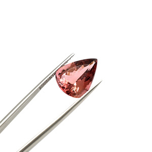 Listo para enviar 10,14 quilates IGI certificado Rosa turmalina pera corte facetado piedra preciosa suelta 16,50x13mm para colgante de anillo de joyería fina - Product Image 6