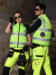 Chaleco de Seguridad Refrigerante con Ventilador Reflectante, Material de Poliéster, <span class=keywords><strong>Ropa</strong></span> de Trabajo para Exteriores de Verano - Product Image 2