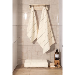 Serviette de bain carrée en micro-coton Varol 90x150cm, tissée pour un usage domestique - Product Image 5