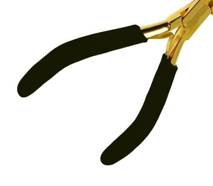 Kit Profesional de Herramientas para Extensiones de Cabello Doradas, Alicates de 3 Orificios, Aguja de Bucle y Tijeras para la Instalación de Extensiones de Cabello con Punta en I y Anillo Nano - Product Image 4