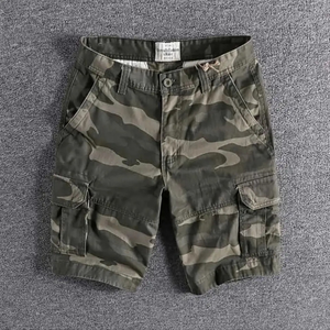 Pantalones cortos Cargo de malla de secado rápido para hombre 2025, ropa deportiva ligera para entrenamiento y trotar, pantalones cortos de gimnasio cómodos - Product Image 4