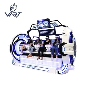 VART 4 Assentos Cadeira Realidade Virtual China Sistema Hidráulico 7D 4D 5D Cinema Simulator Vr Film Game 9Vr Cinema à venda