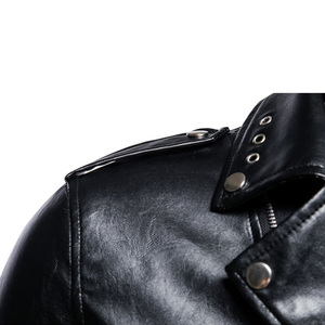 Veste en cuir de vache 100% personnalisée pour hommes, design haut de gamme, tissu en toile résistant à l'eau, teint uni, couleur homme - Product Image 4