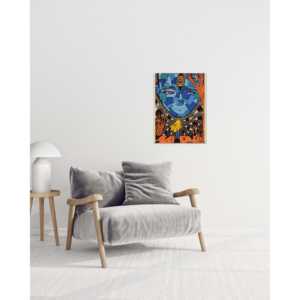 Impression artistique Blue Face de Soyu pour la décoration du salon - Product Image 1