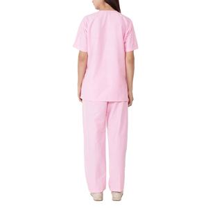 Tenue Médicale Unie de Haute Qualité avec Poches et Col en V pour Clinique Dentaire, Laboratoire, Personnalisable avec Logo, Uniformes de Travail pour Médecins et Infirmières 2026 - Product Image 5