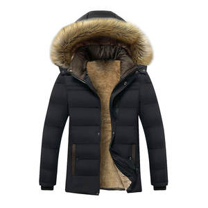 Vestes Parkas Casual Grande Taille pour Hommes, Imprimées Entièrement, Imperméables, Réfléchissantes, à Col Montant, avec Logo sur le Devant, Vente en Gros - Product Image 1