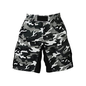 Premium Men Jiu Jitsu Kimono MMA Shorts Pantalones cortos de entrenamiento de secado rápido con logotipo frontal Venta al por mayor Ropa de artes marciales duradera - Product Image 1