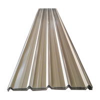 Tôle d'acier ondulée galvanisée prépeinte G550 haute résistance PPGI, panneau de toiture couleur, forte capacité portante, taille personnalisée
