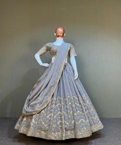 Festival spécial nouveauté attrayant travail de broderie lourde Lehenga Choli vêtements traditionnels exclusif meilleur prix couleur rose Alphanumero - Product Image 5