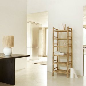 ชั้นวางของไม้ไผ่ธรรมชาติชั้นเก็บของสำหรับบ้านและสำนักงาน - Product Image 4
