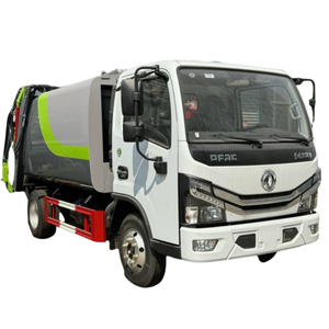 شاحنة قمامة صينية Dong Feng 6cbm شاحنة قمامة مضغوطة للبيع - Product Image 1