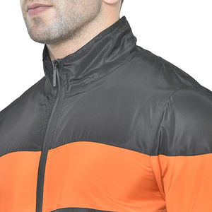 2025 venta al por mayor de chándal informal negro y naranja para hombre, traje de 2 piezas, conjuntos de ropa para hombre, conjunto de chándal personalizado para hombre - Product Image 6