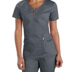 Meilleurs uniformes de soins infirmiers médicaux en polyester spandex doux anti-rides pour femmes derniers uniformes d'hôpital ensembles d'uniformes de gommage - Product Image 4