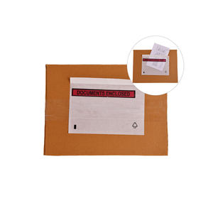 Shipping <b>Envelope</b> Enclosed Adhesive Paper Packing List <b>Envelope</b> Label For Shipping Custom Color - Product Image 2