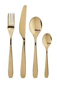 Ensemble de couverts en or de haute qualité pour mariage en vrac, couteau, fourchette, cuillère, cuillère à café, ensemble de couverts pour restaurant, hôtel, pour restaurants - Product Image 5