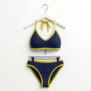 Maillots de bain personnalisés pour femmes, maillots de bain taille haute écologiques, maillots de bain sexy, bikinis - Product Image 1