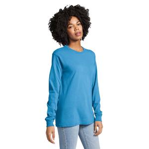 Camiseta Unisex de Manga Larga con Cuello Redondo, Estilo Urbano, Transpirable, Ecológica, de Secado Rápido con Estampado de Letras - Product Image 6