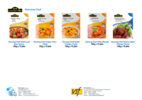 Pâte de riz à l'ananas Dancing Chef 100g x 10 paquets Halal