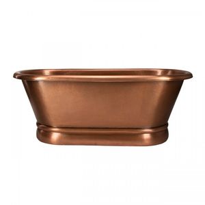 OEM Products 72 Inch Copper Double Slipper Bathtub with Rings Manufacturer Wholesaler Factory Direct Sale - Product Image 1