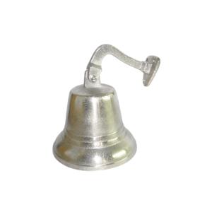 Campana de mano de latón náutico antiguo con mango de madera Estilo moderno Colgante de pared o campana de escritorio Nuevo diseño Artículo decorativo para el hogar - Product Image 6