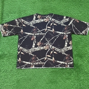 Ensemble T-shirt et short en molleton uni écologique pour homme adulte, style streetwear oversize, 320g, 100% coton, personnalisable, deux pièces, pour l'été - Product Image 4