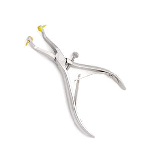 Pince à retirer les couronnes dentaires, pince à dents en acier inoxydable avec embout en caoutchouc, extraction orthodontique par instrument SurgiRight - Product Image 6