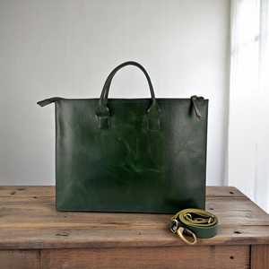 Premium Leather Men <b>Laptop</b> <b>Bag</b> Briefcase Office <b>Work</b> Handbag Travel Messenger Shoulder Tote Computer LPG-204 - Product Image 2